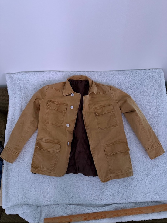 Other - Men's Tan Workwear Jacket with Quilted Lining